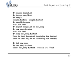 Coscup12 How To Write A Bash Script Like The Python Coscup12 How To Write A Bash Script Like The Python