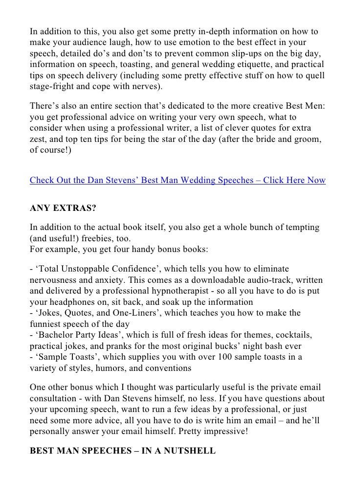 best man speech written examples