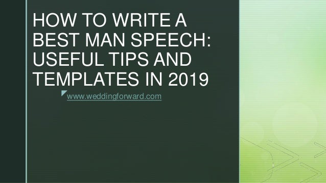 how to write a best man speech useful tips and templates in 2019 1 638