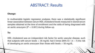 ABSTRACT: Results
 