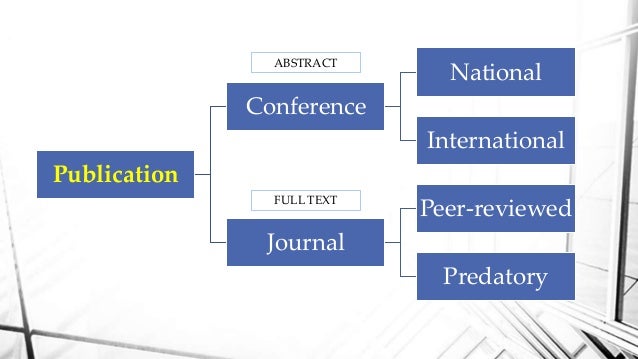Writing a conference paper