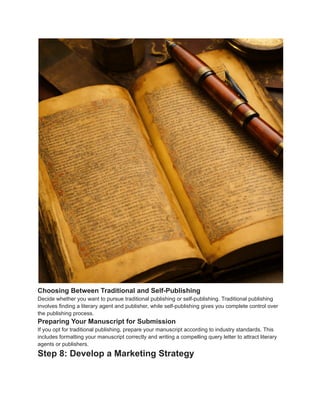 How to Write a Book 10 Steps From Best Seller | PDF
