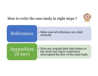 How to write a case study | PDF