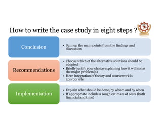 How to write a case study | PDF