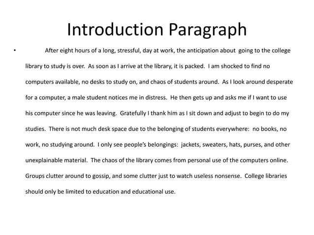 ideal college essay