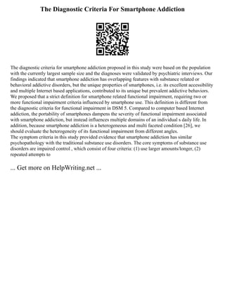 How To Write A Conclusion In A Scientific Paper - Alle | PDF