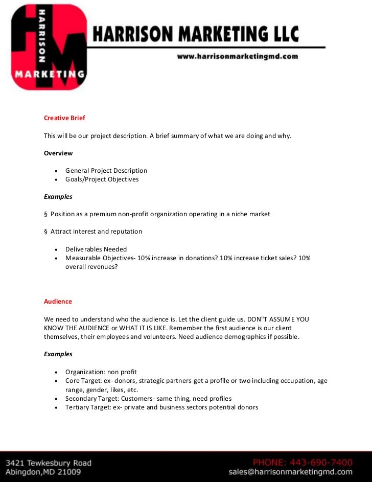 13 Questions to Help You Write a Compelling Creative Brief in creative brief outline