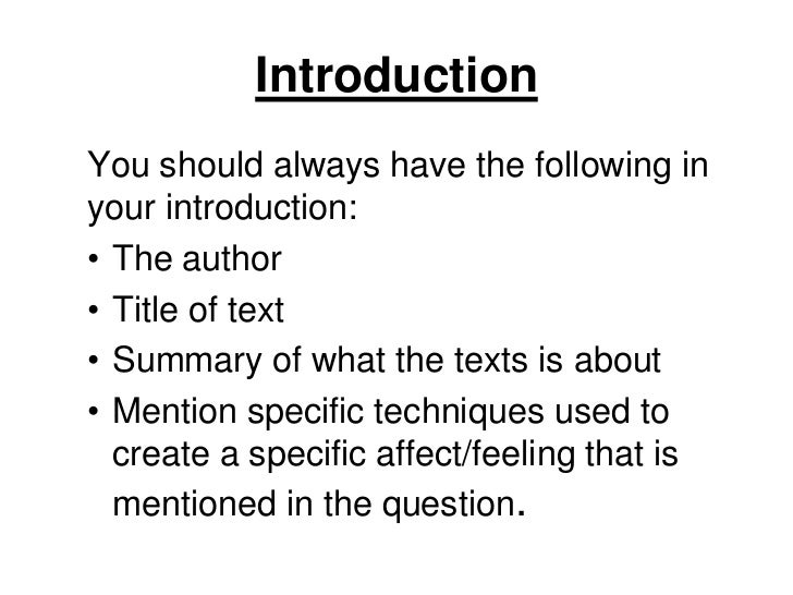 How to write a critical essay introduction higher english