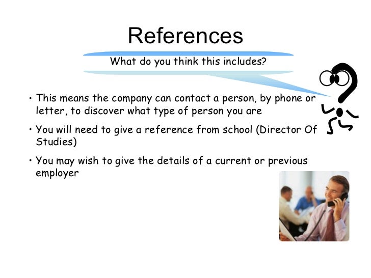 references what