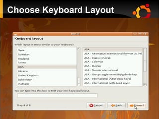 Choose Keyboard Layout
 