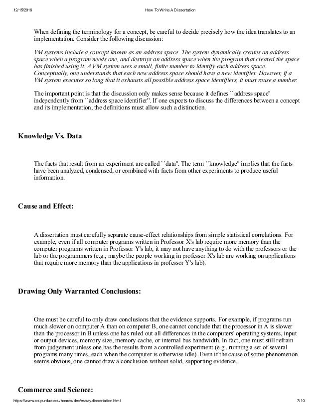 How to write your dissertation 6000 word