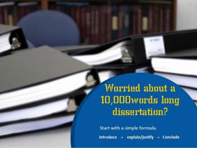 Writing a dissertation quickly