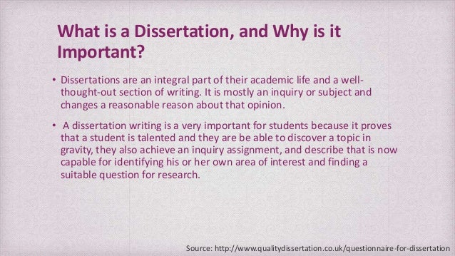 Why Write a Dissertation | Edit911