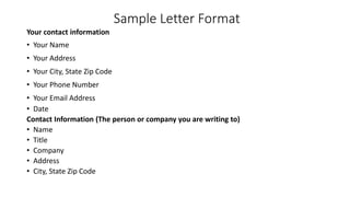 HOW TO WRITE A FORMAL LETTER.pptx