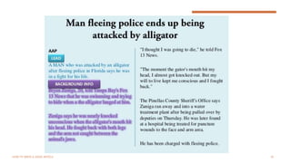 HOW TO WRITE A GOOD ARTICLE 19
 