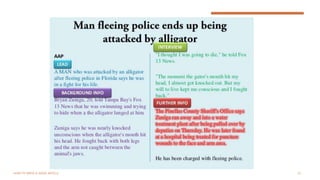 HOW TO WRITE A GOOD ARTICLE 21
 