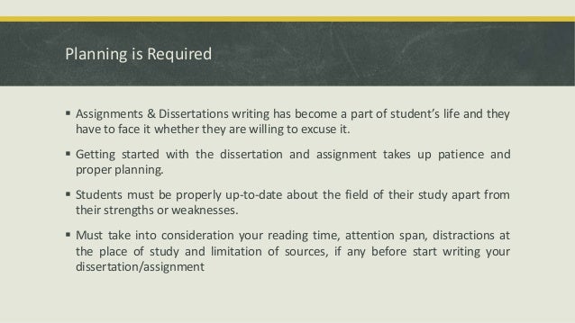 How to write a good assignment