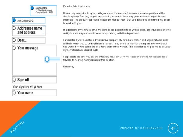how to sign a business letter