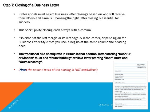 business writing salutations in letters and email under business writing salutations in letters and email