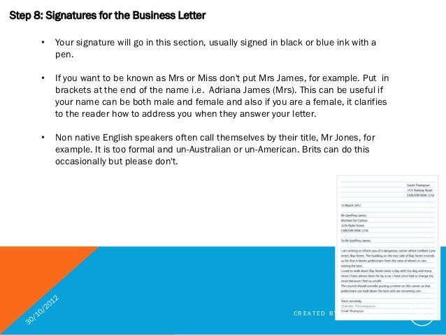 how to write a good signature