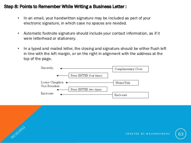 how to write a good signature