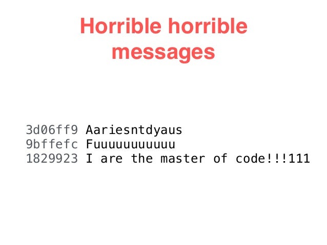 How To Write A Good Commit Message How to write a good commit message
