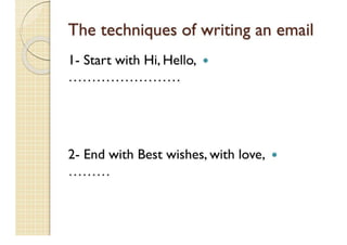 How To Write A Good Composition