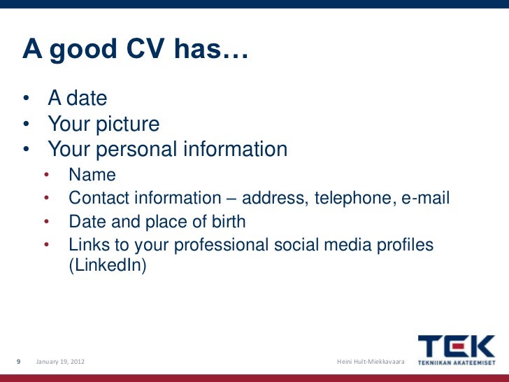 how to write a good cv and cover letter write a good cv