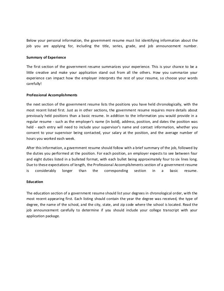 how to write a government resume for government jobs make a job resume