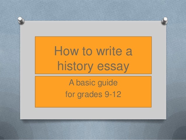 how to write a to what extent history essay