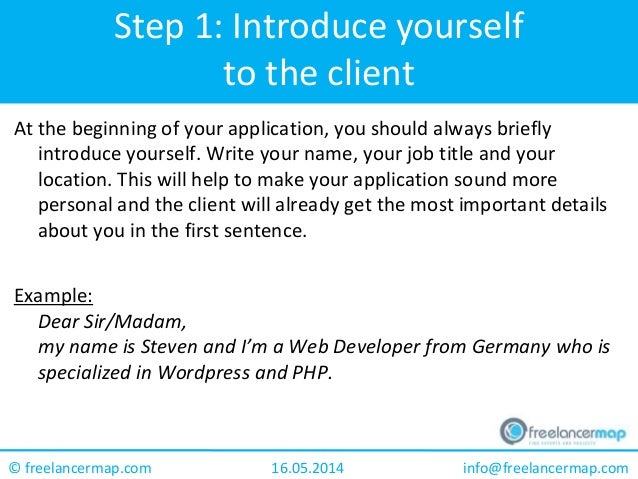 How To Introduce Yourself For A Job Application Job Retro