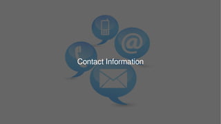 Contact Information
 