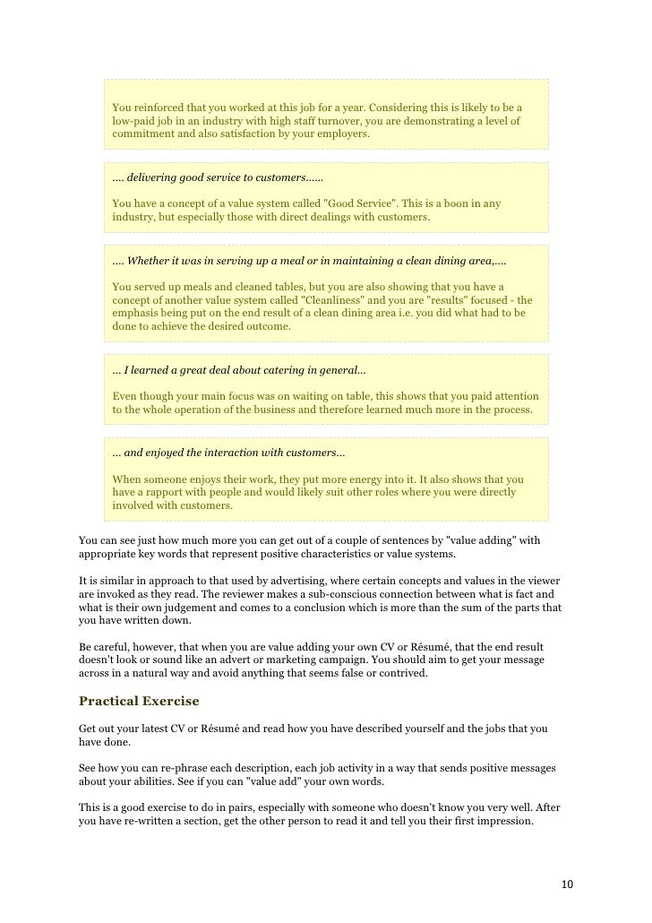 how to make cv or resumes