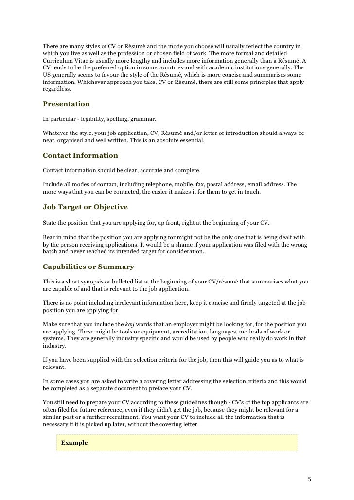 one job resume templates