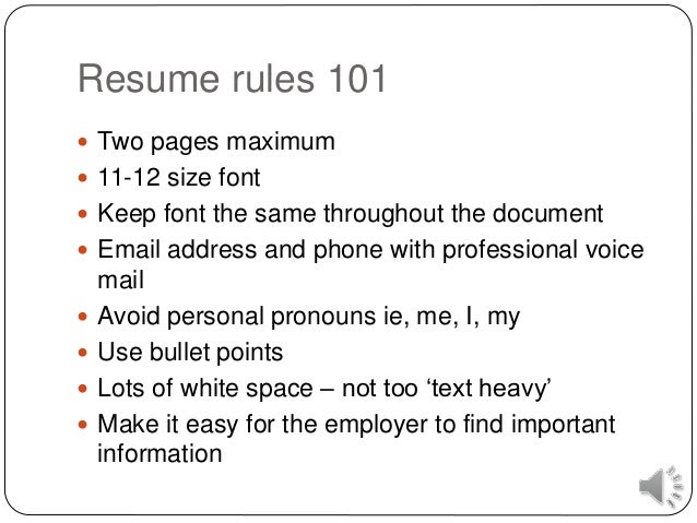 How To Write A Killer Resume