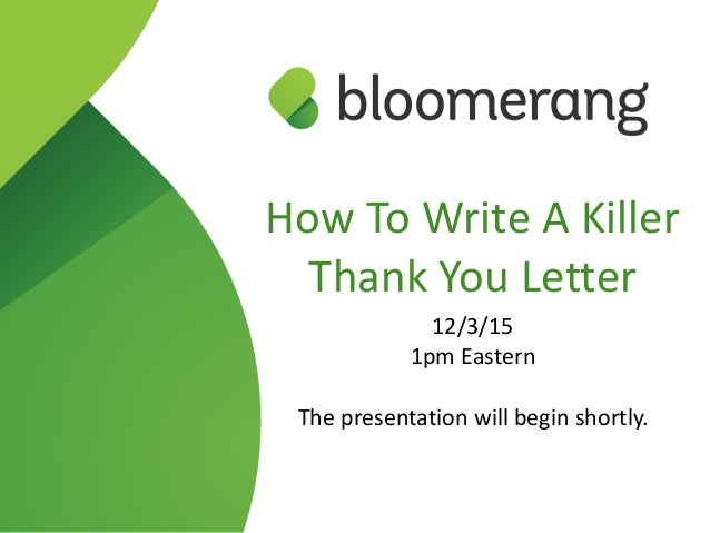 how to write a killer thank you letter how to write a killer thank you letter, Presentation templates