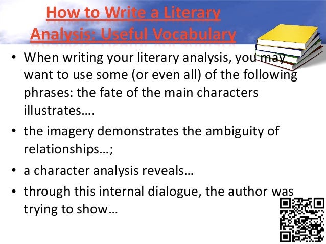 how to write a literary analysis essay powerpoint