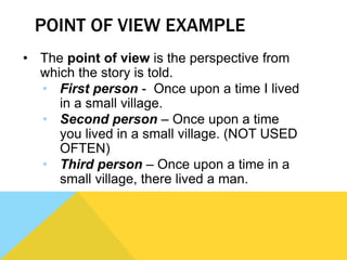 Literary Point Of View Examples
