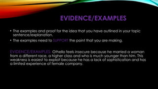 How to write a literature essay othello.pptx