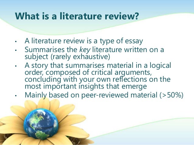 what to write in literature review what to write in literature review