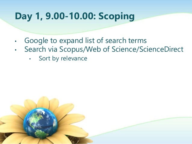 Literature review example image