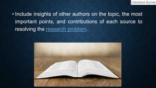 How to Write a Literature Survey for Research Paper/Thesis/Dissertation ...