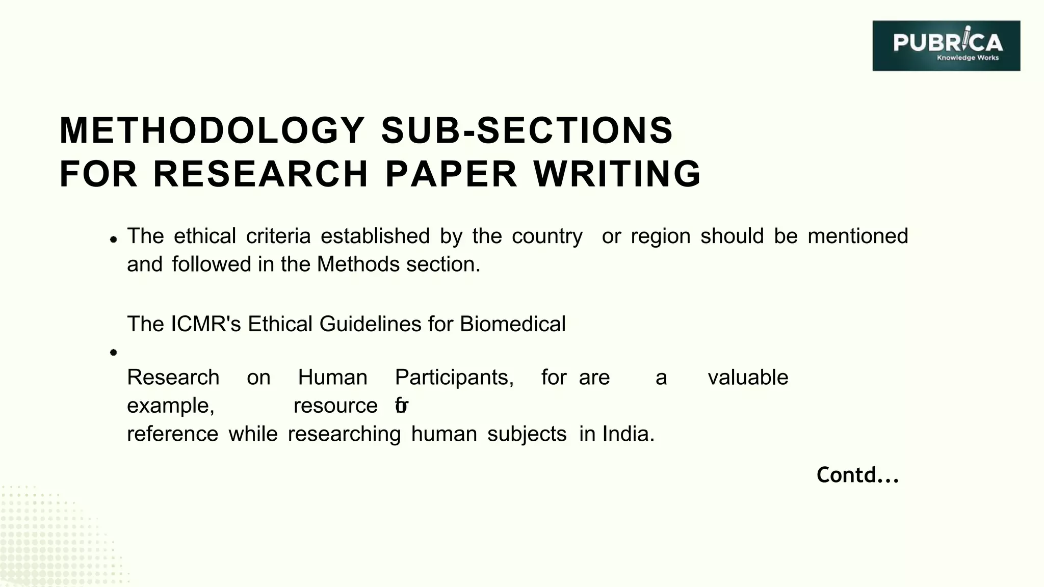 How to write a manuscript components and structure of manuscript ...