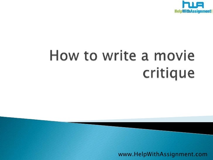 How to write a movie review fce