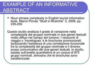 How to write an abstract | PPT