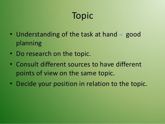 How to write academic papers