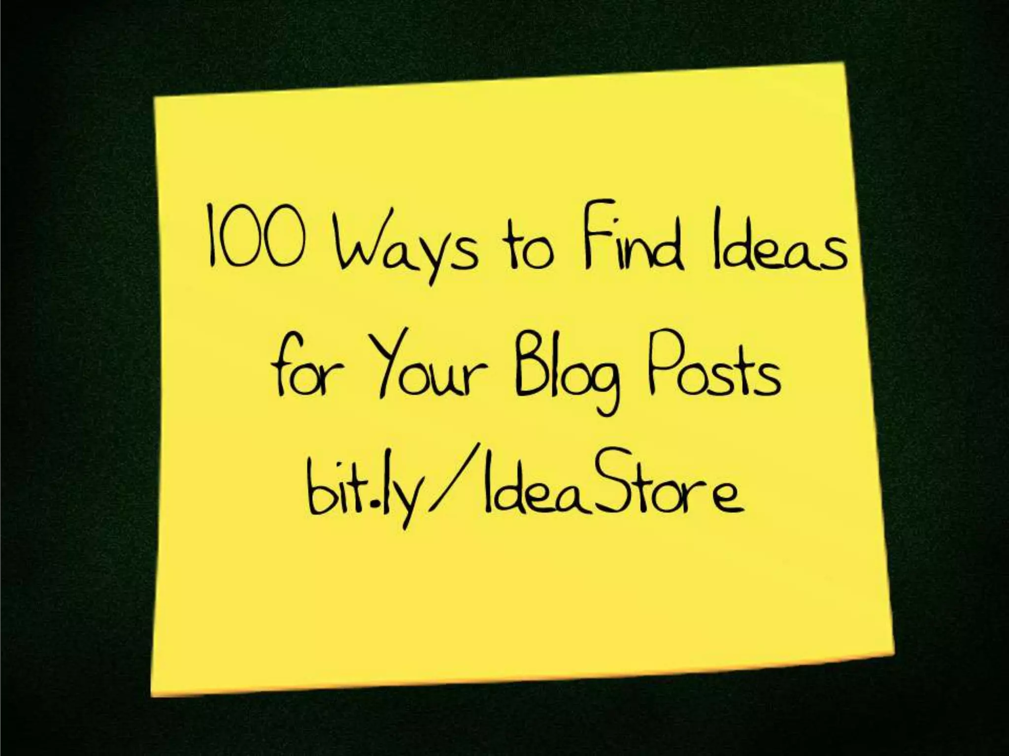 How To Write An Awesome Blog Post