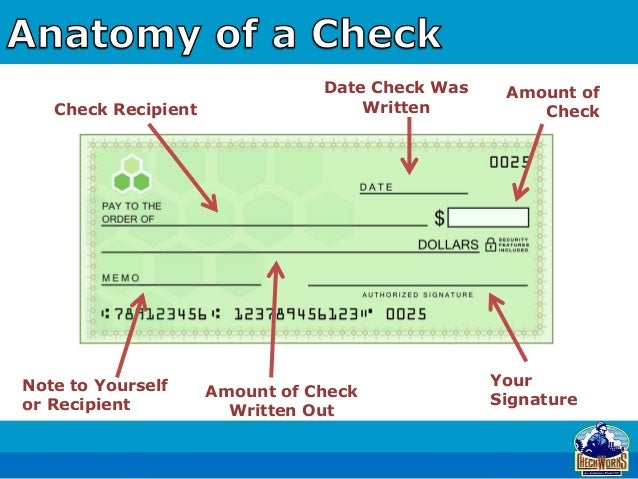 How to write amount on a check