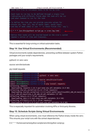 How to Write and Schedule Python Scripts on Linux.pdf