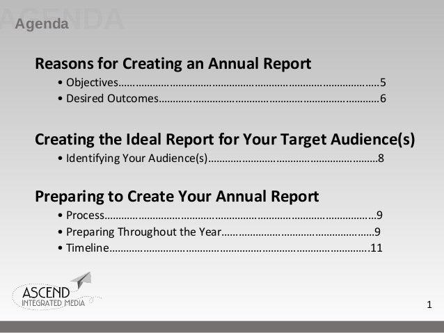 how to write an annual report how to write an annual report